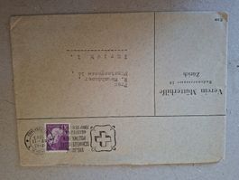 Lot: 6x historische Schweizer Werbestempel-Briefe 1931-1955