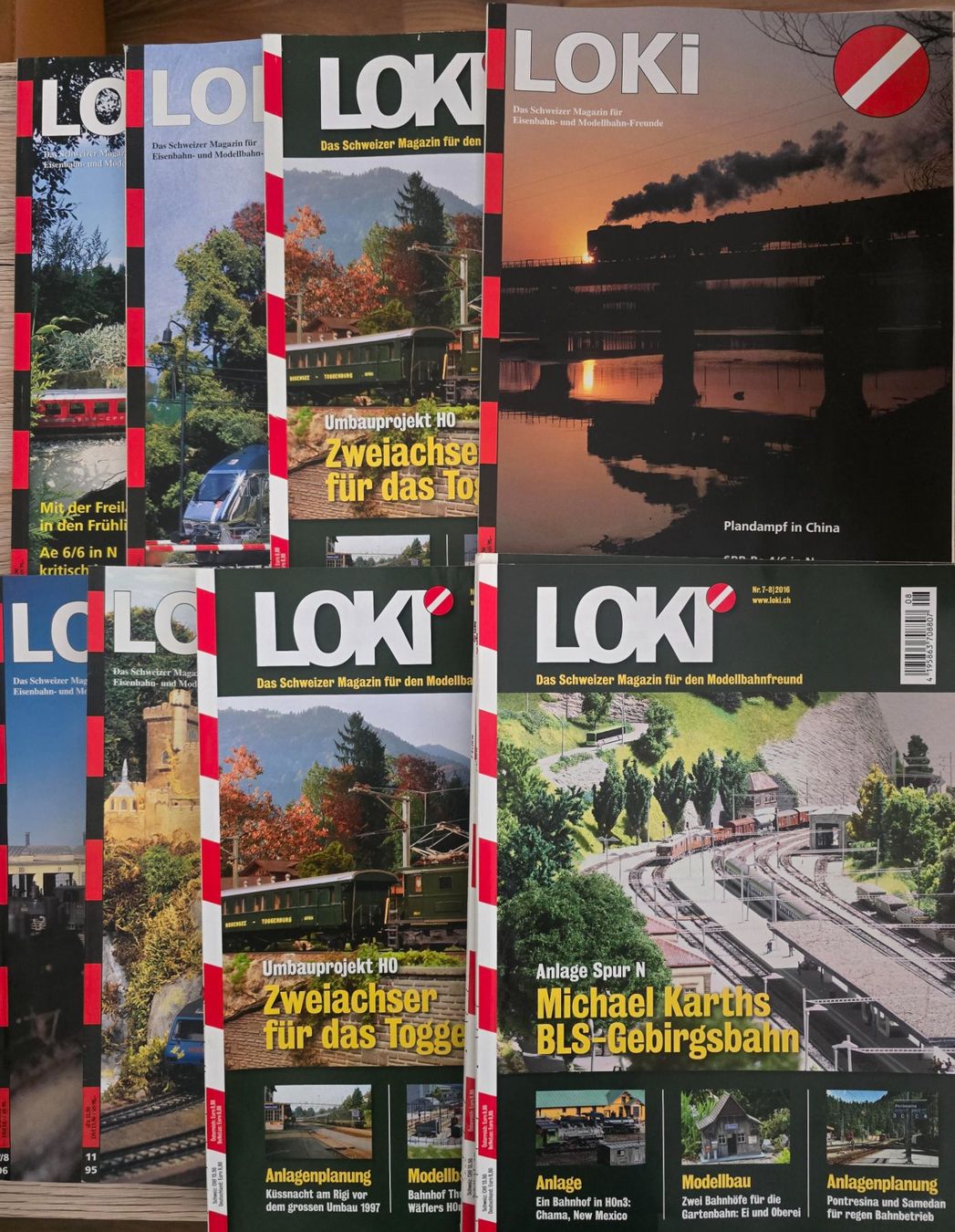 Zeitschriften & Magazine: 7 magazines LOKI – Gebraucht aus Lignières von Greset41