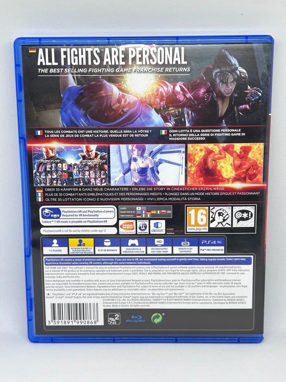 Sony Giochi: Tekken 7 per PlayStation 4 – Usato da Giubiasco venduto da LorisVale 1