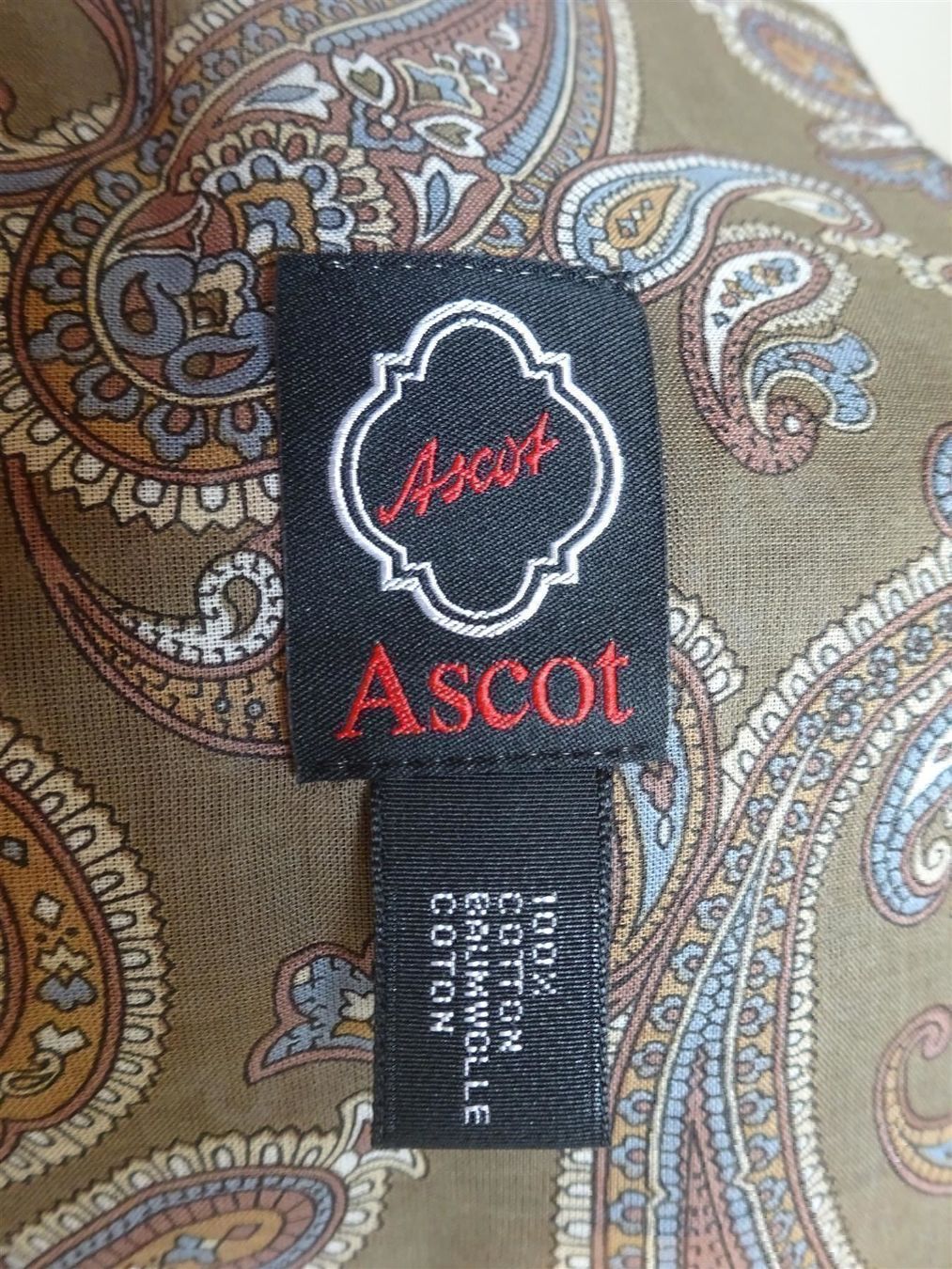 Foulard & Sciarpe: Ascot - Neuer Schal - Paisley Muster – Nuovo (secondo la descrizione) da Zofingen venduto da Justizia_01 1