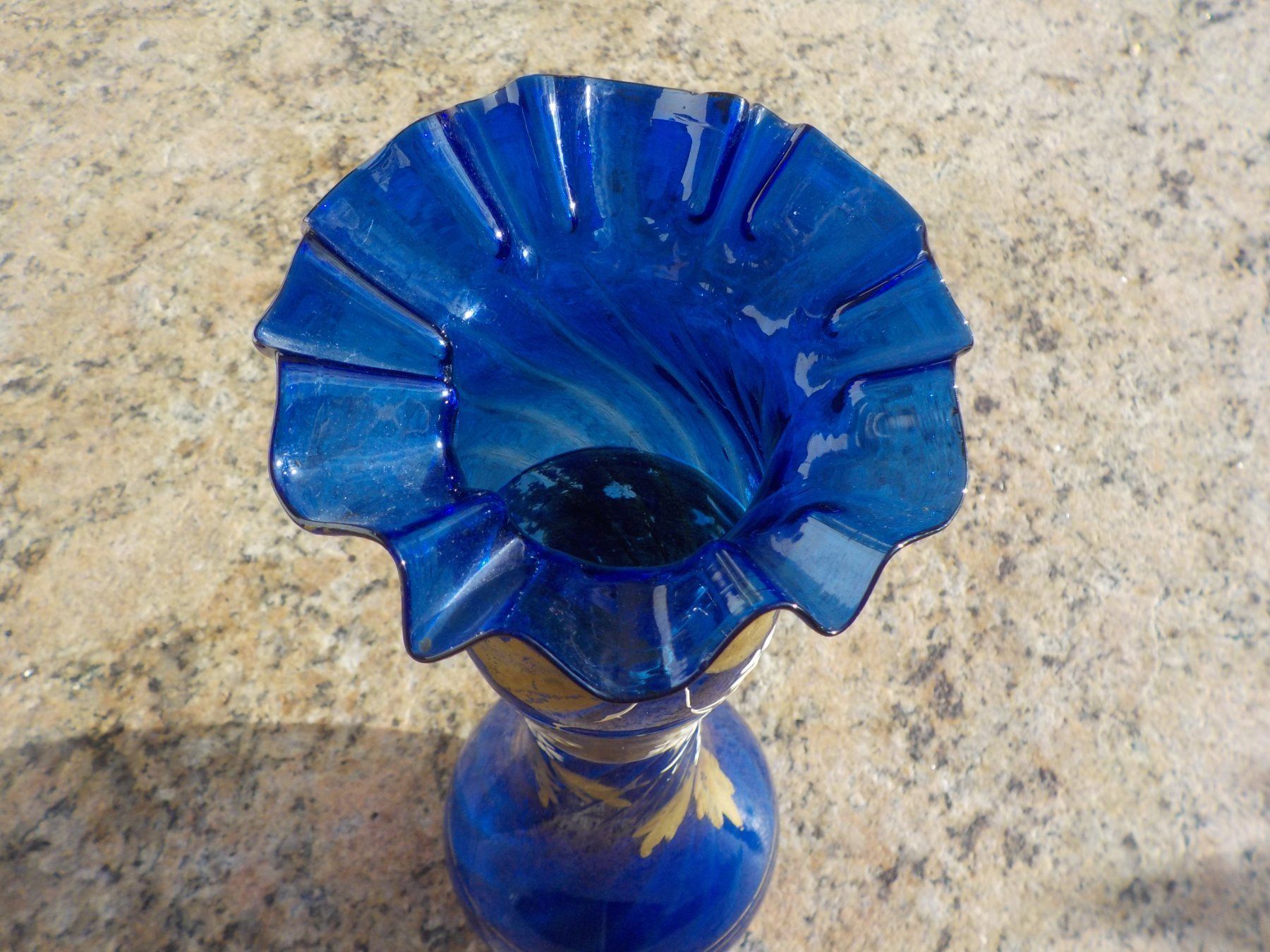 Vasi & Recipienti: Vase blaues Glas – Usato da Mörschwil venduto da wunderkiste44 8