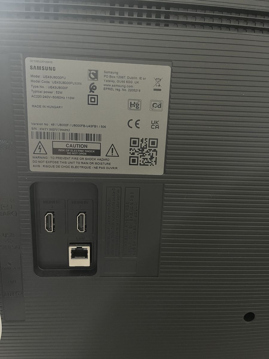Samsung Televisori: Original Samsung Fernseher – Nuovo (secondo la descrizione) da Nussbaumen AG venduto da c.4 4
