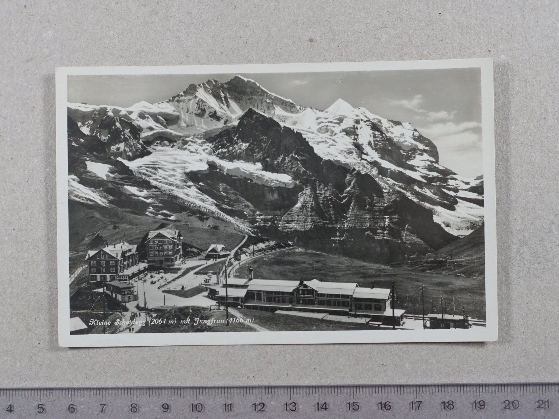 Ansichtskarten: Kandersteg, 1949 – Gebraucht aus Lenzburg von fh1