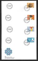 4 FDC 701-704 Serie Einzelmarken ET 22.8.1983