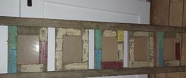 Bilderrahmen aus Holz im Leitern-Design Vintage 