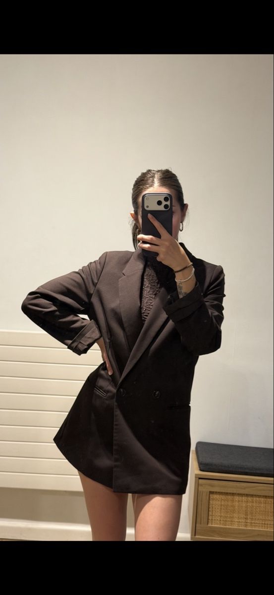 H&M Giacche: Blazer marron – Nuovo (secondo la descrizione) da Genève venduto da Cam_0210