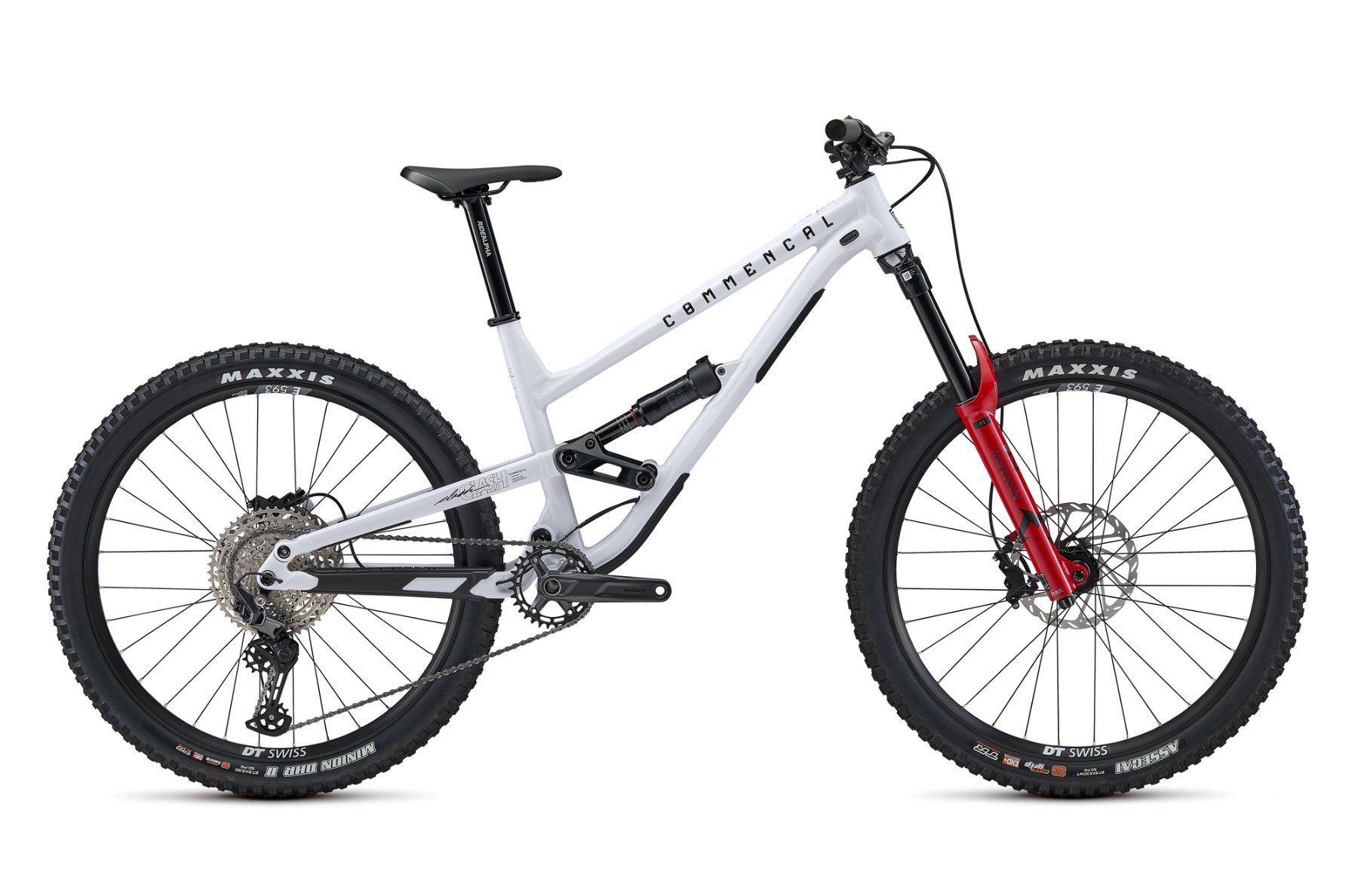 Commencal Biciclette: COMMENCAL CLASH MARZO PURE WHITE 2027 – Nuovo e nell'imballaggio originale da Lonay venduto da Malu-Bike