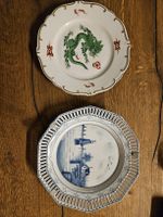 Wandteller-Set: Bavaria Teller & Delft Teller, (G1)