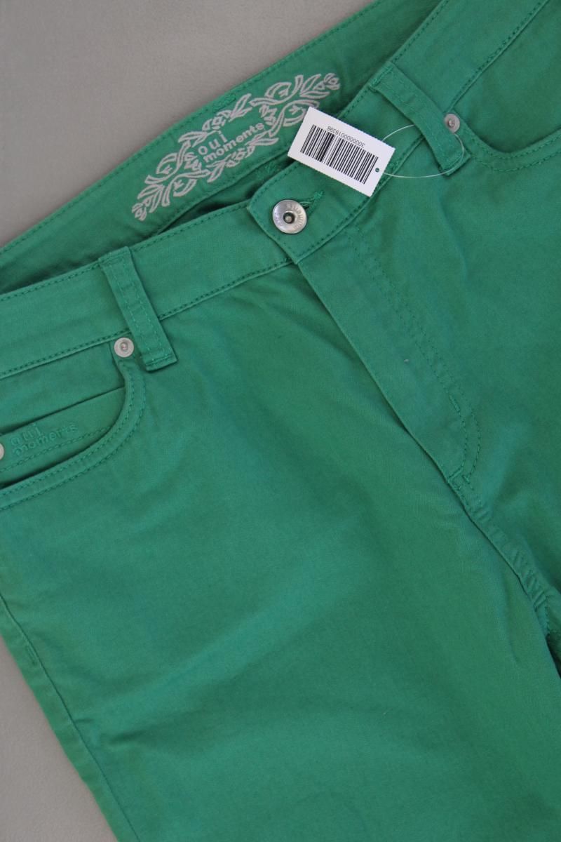 Pantaloni: Oui Five-Pocket-Hose Gr. 40 grün – Usato da Neustadt an der Waldnaab venduto da SecondLifeFashion 1