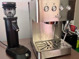 Solis Barista mit HiBREW G5 Elektrische Kaffeemühle