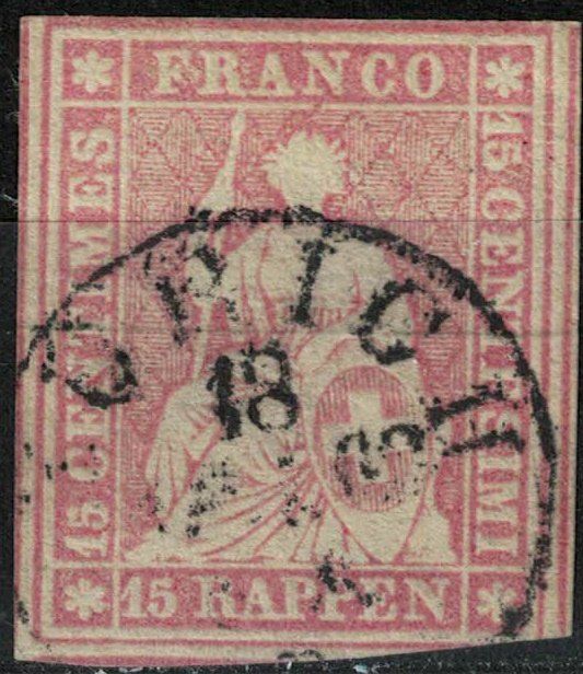 Tous les timbres: Strubel 24 gestempelt – D'occasion à Bern par bae_958f