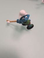 Petit Schtroumpf joueur de hockey collectible vintage 
