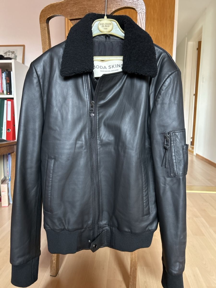 Skins Giacche: BODA SKIN blouson cuir noir – Nuovo (secondo la descrizione) da Burgdorf venduto da nat_kfq5