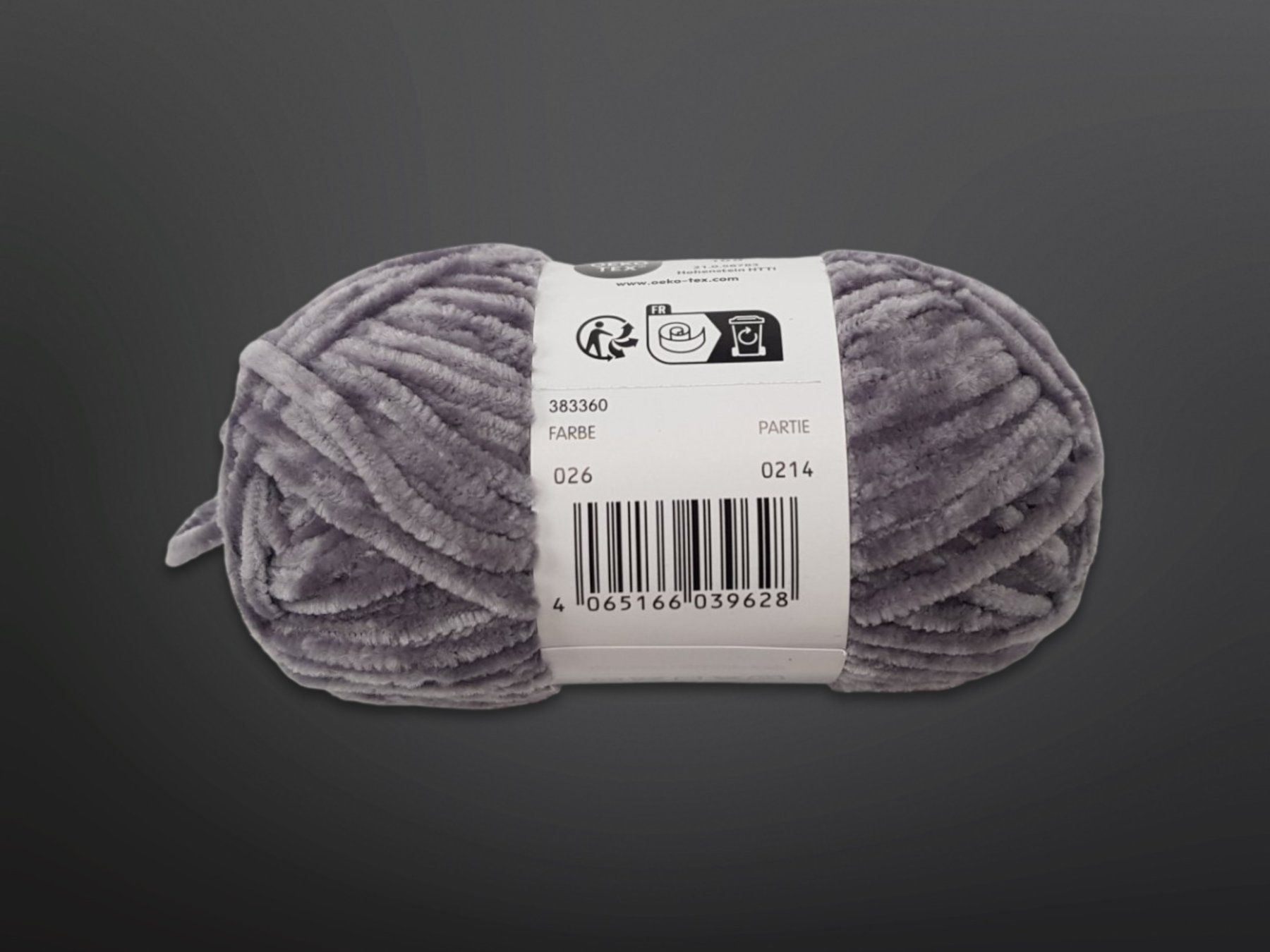 Lana: RICO DESIGN flauschiges Garn Grau 10 Stk. – Nuovo (secondo la descrizione) da Suhr venduto da Restwert_Suhr 3