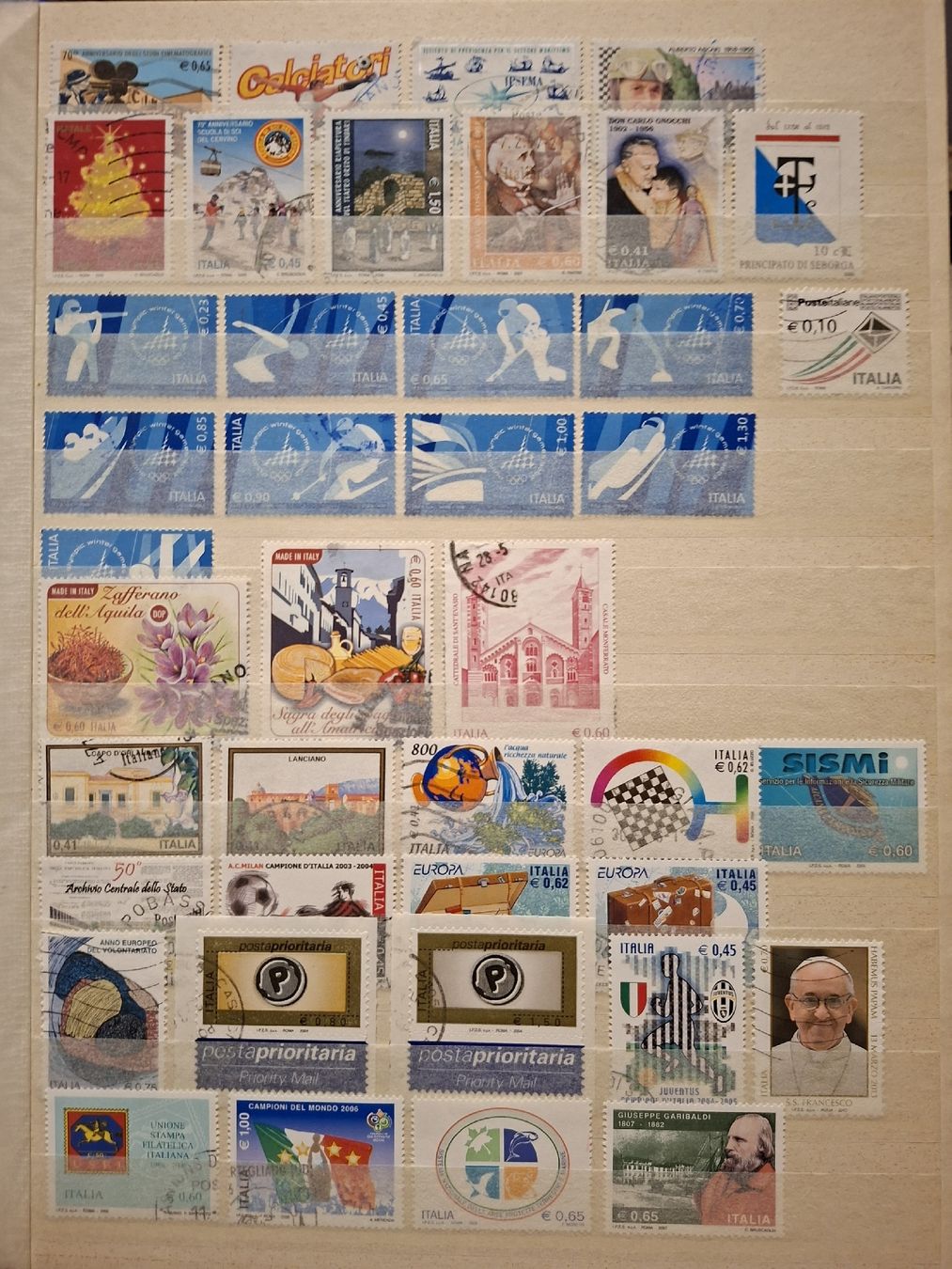 Tous les timbres: Sammlung Italien / Sonderblocks / 4er Blocks  – D'occasion à Balgach par SIMEON27 8