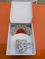 Pfister Tasse mit Unterteller, Design Nadine Stoll, Neu!