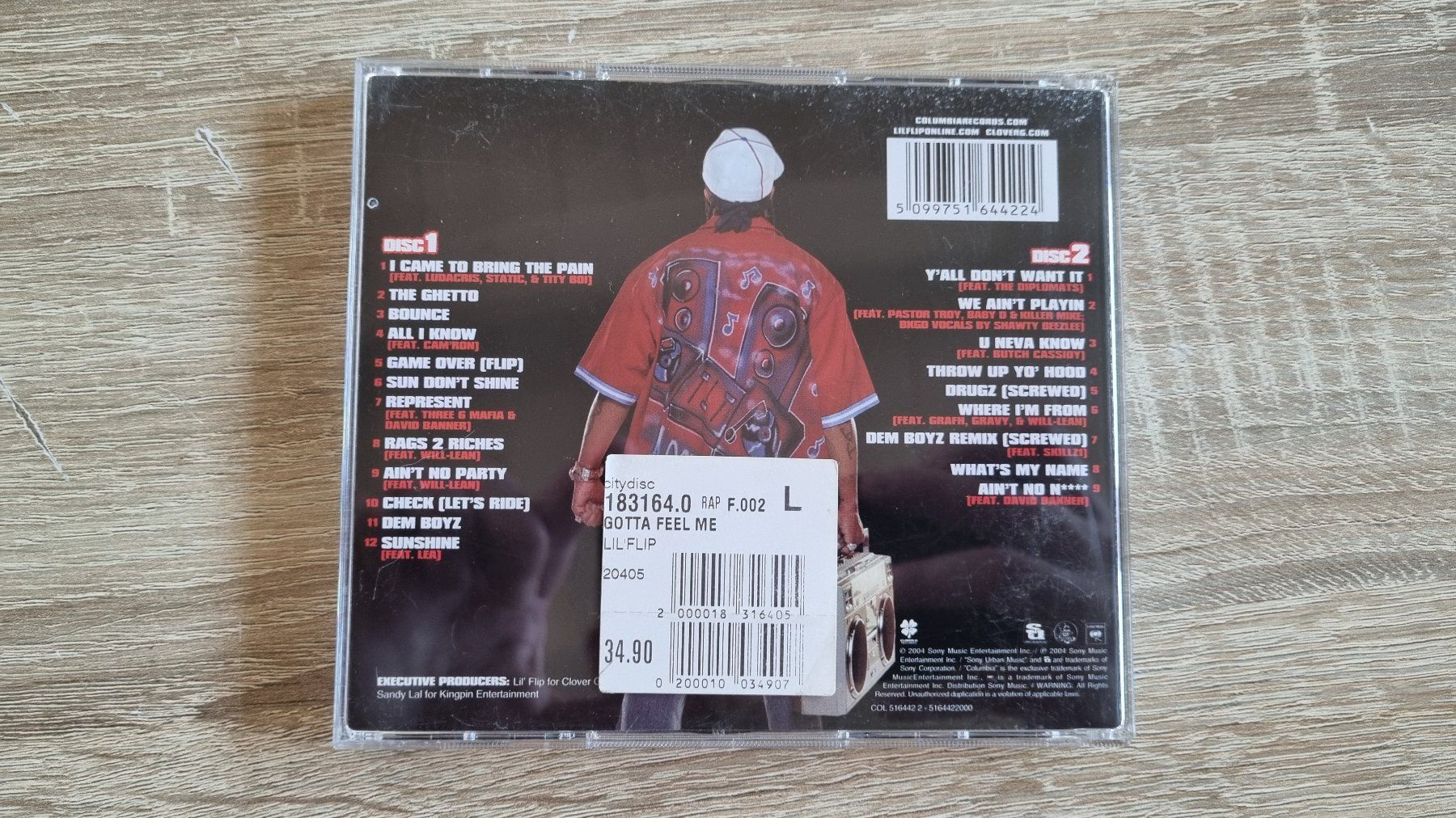 CD: Lil' Flip - U gotta feel me – Usato da Hagenbuch ZH venduto da lecterr55 3