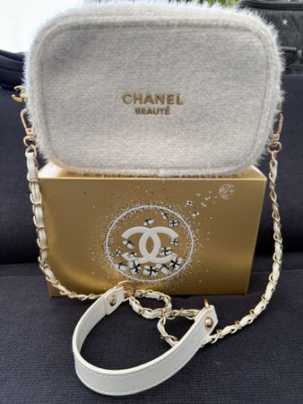 Chanel Holiday 2024 cosmetic pouch bag
