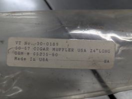 1 Endtopf (Cigar Muffler USA) für Harley