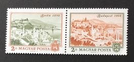 Briefmarken aus Ungarn Budapest Ungestempelt 