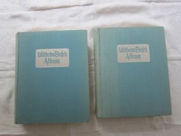 Antike Bücher von Wilhelm Busch, Band 1 & 2, gebunden