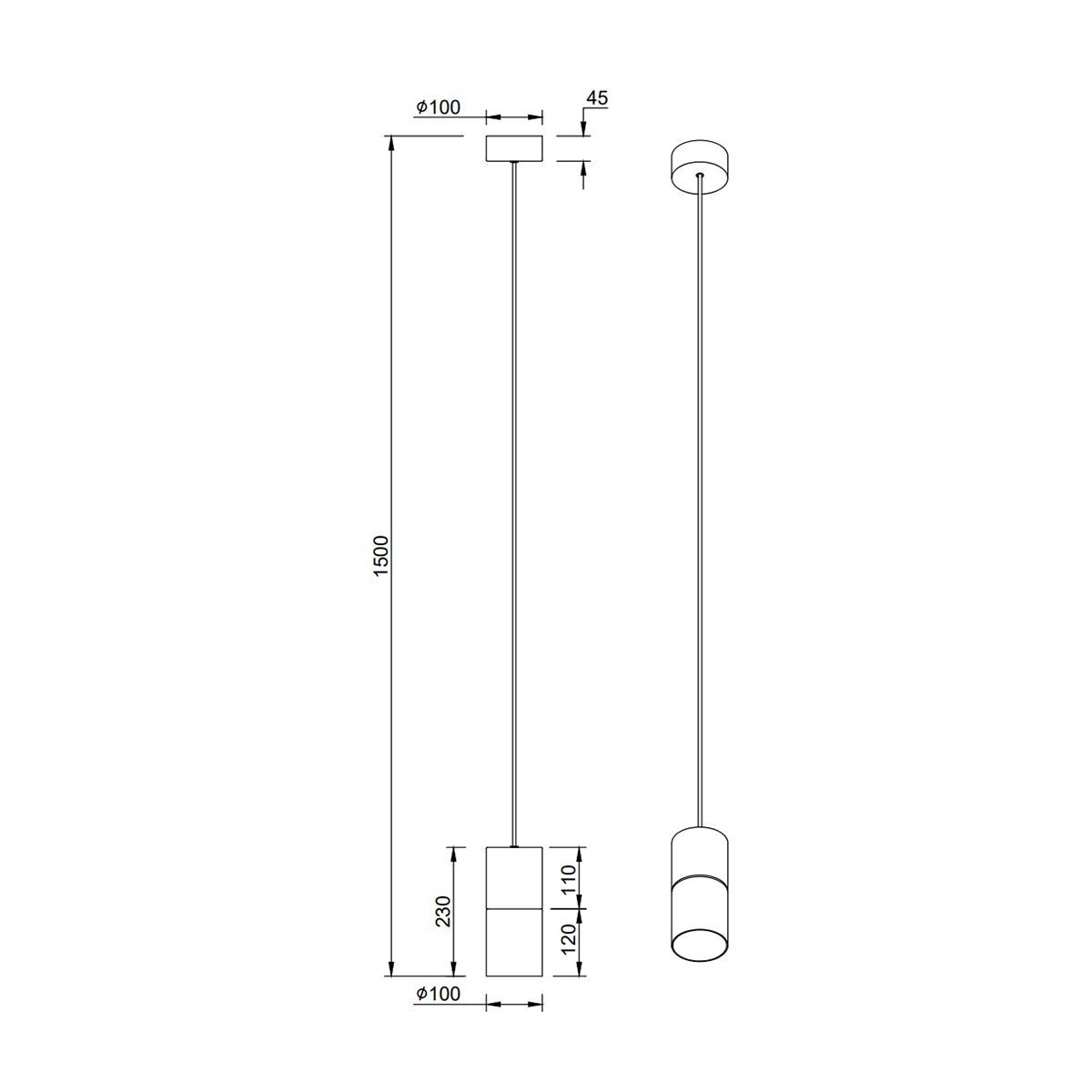 Kronleuchter & Deckenlampen: Pendelleuchte, Rund, Glasschirm, IP20 – Neu (gemäss Beschreibung) aus Kreuzlingen von Smart-Light 4