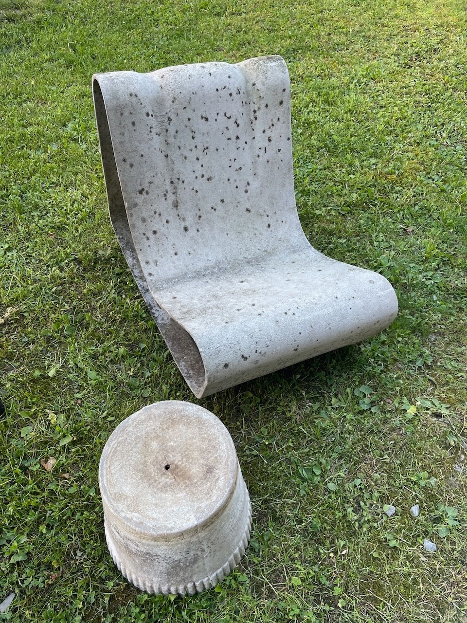 Eternit Fauteuils: Willy Guhl Loop Chair – D'occasion à Zürich par starch.studio