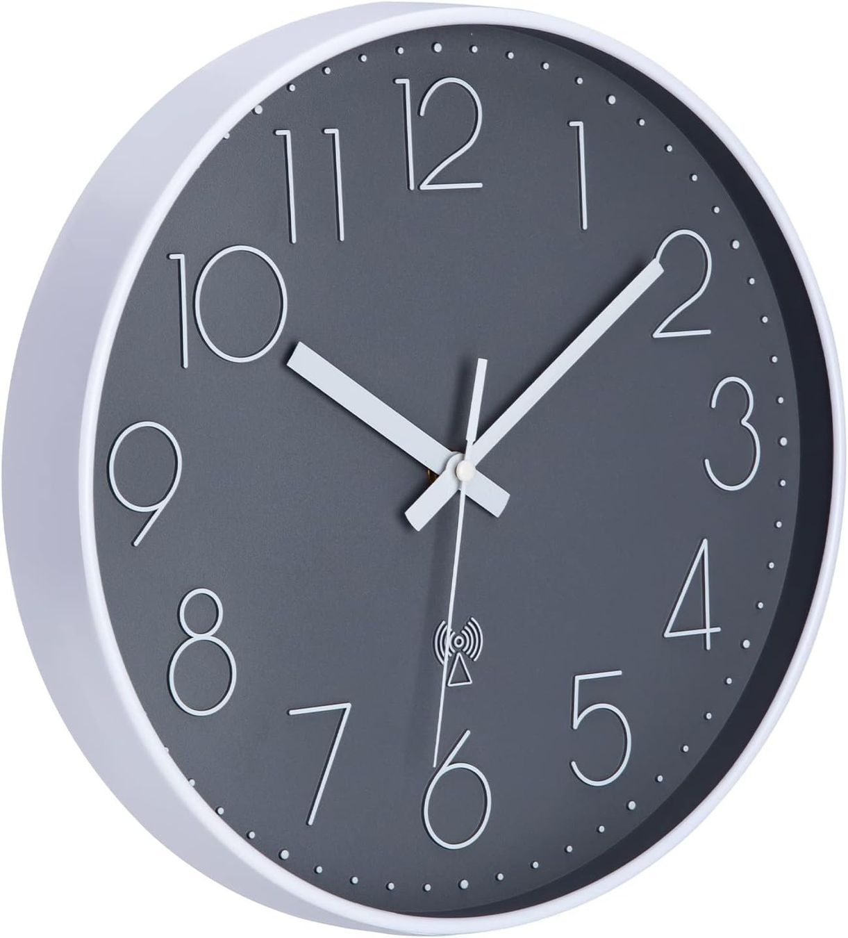 Orologi da terra & Orologi da parete: Funkuhr Wanduhr 30cm Lautlos – Nuovo e nell'imballaggio originale da Nuglar venduto da SmartLiving24 2