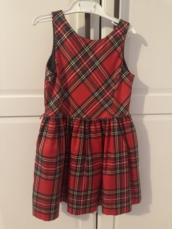 Ralph Lauren Mädchen Kleid – kariert, Grösse 6 Jahre