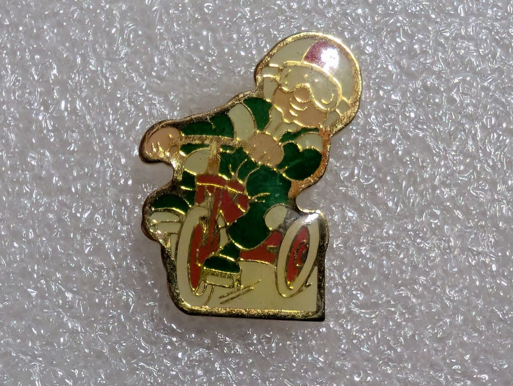 Placchette & Badge: Ansteckpin 224: Kleiner Mann auf Buggy – Usato da Oppligen venduto da Pin-Fall-Shop
