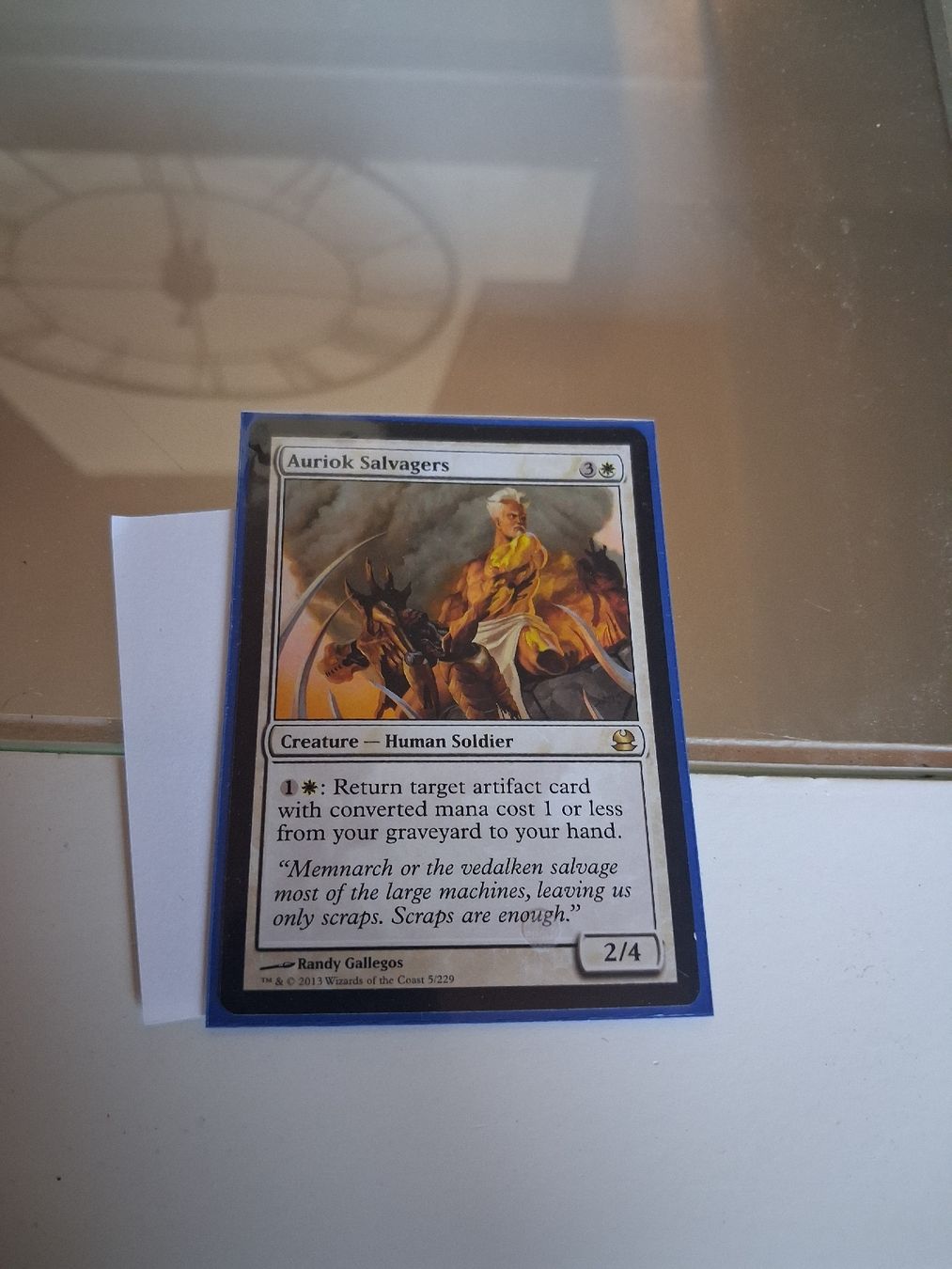 Giochi: carte magic rare : auriok slavagers – Usato da Rossemaison venduto da danou01