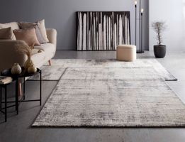 Webteppich modern abstrakt Grau 160x230 