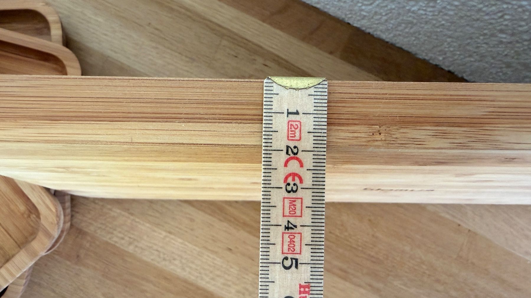 Servierplatten: BLOMUS - 4 Bambus Tablett Schalen Platte – Gebraucht aus Winterthur von Secondhand-Family 4