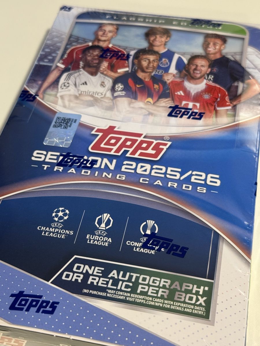 2025/26 Topps UEFA Club Competitions Hobby Box | sealed | (Neu und ...