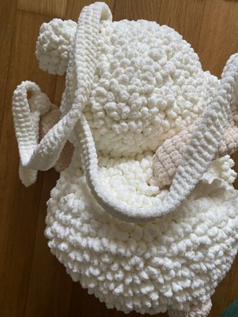Handgemachtes Schaf Kuscheltier, neu,