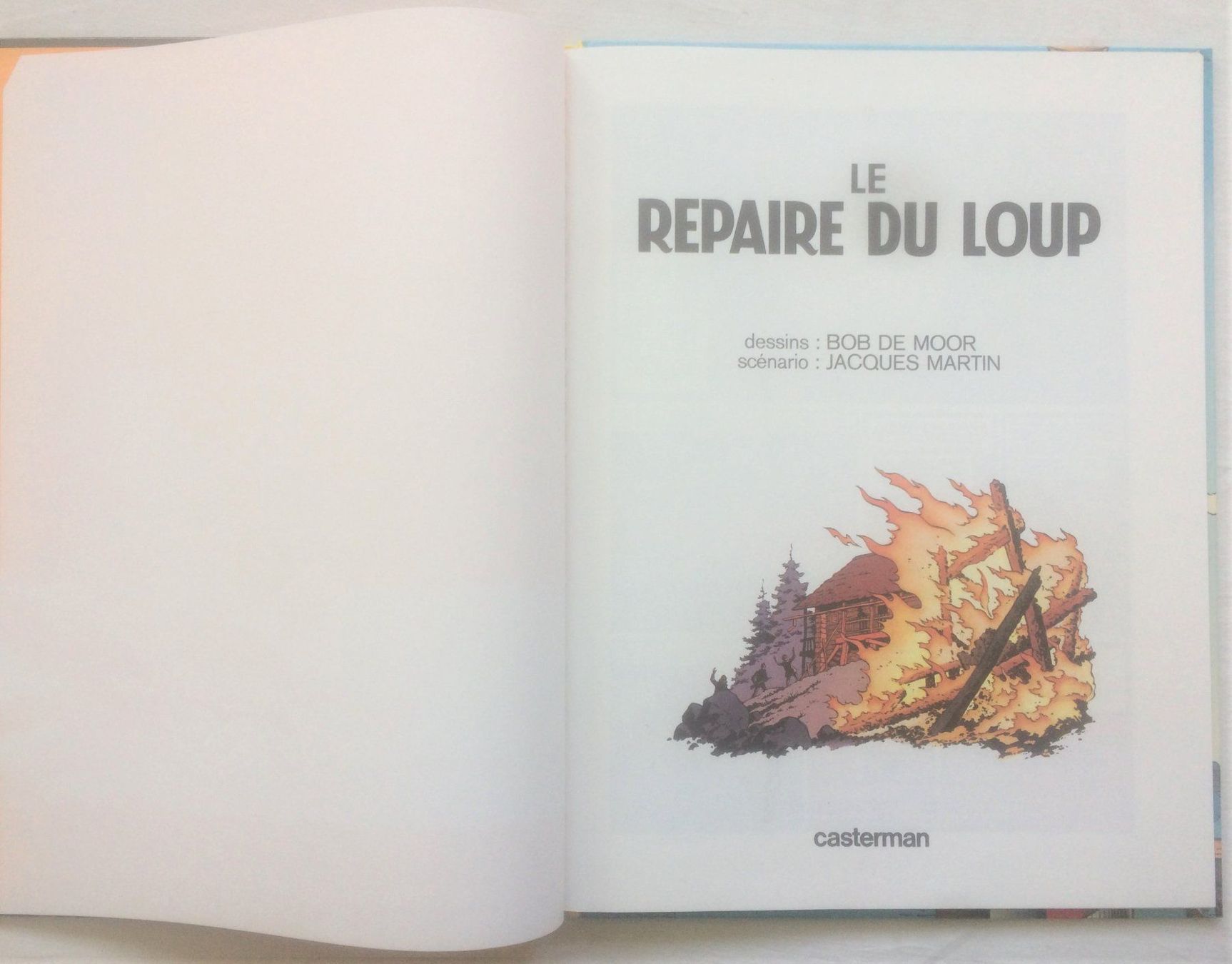 Fumetti: LEFRANC - 4 - Le repaire du loup – Usato da Schaffhausen venduto da durruti 2