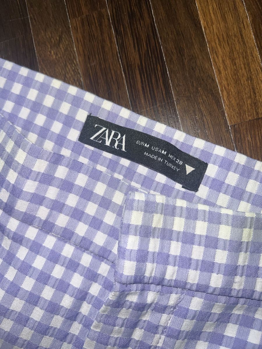 Zara Pantaloni: Zara lila Karohose – Usato da Baar venduto da Lila2006 2