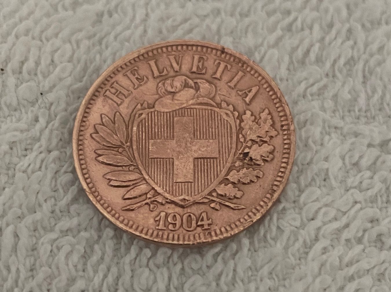 Tutti le monete: 2 centimes/Rappen 1904 B – Usato da Nyon venduto da Ilmi09