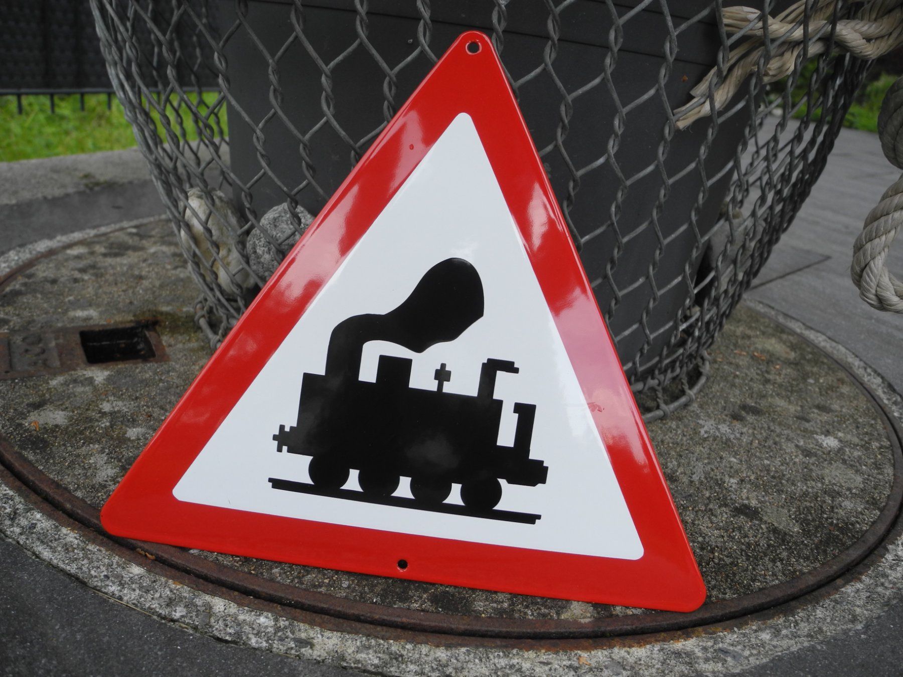 Schilder: DAMPFLOK EMAILSCHILD – Neu (gemäss Beschreibung) aus Reinach AG von Huckleberrysix 3