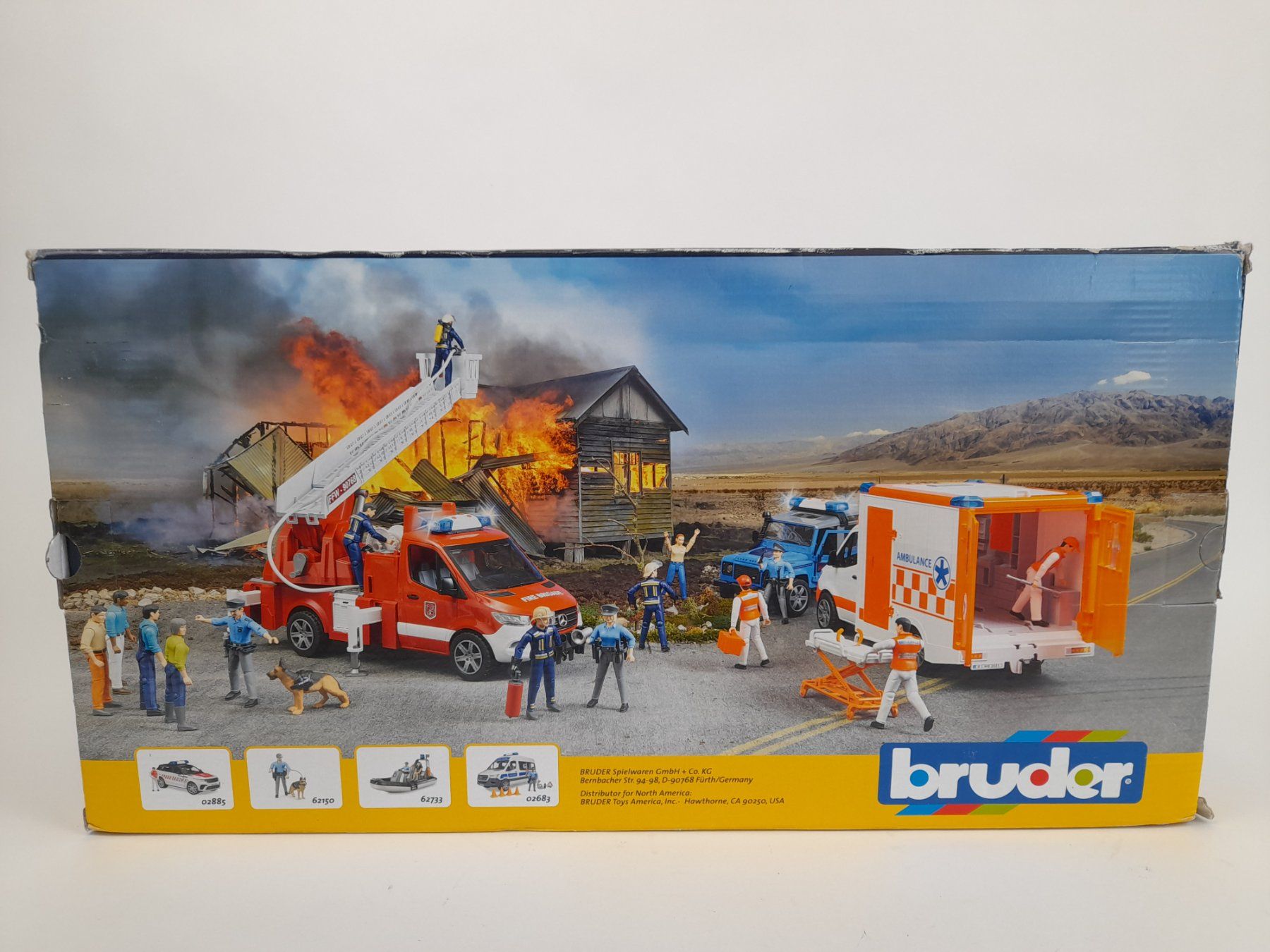 Bruder Giocattoli: BRUDER MB Sprinter Ambulanz mit Fahrer – Nuovo (secondo la descrizione) da Liebefeld venduto da Restwert_Liebefeld 1