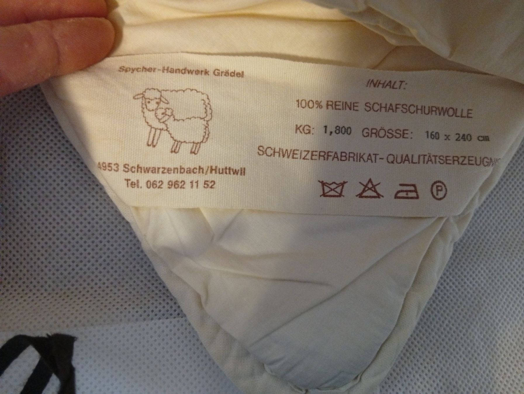 Couvertures: Schafwolldecken – D'occasion à Benken SG par polvere54 1