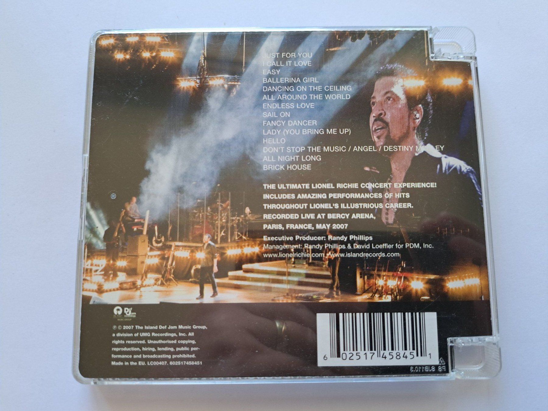CDs: CD Lionel Ritchie - Live  – Gebraucht aus Pully von bro_n52j 1