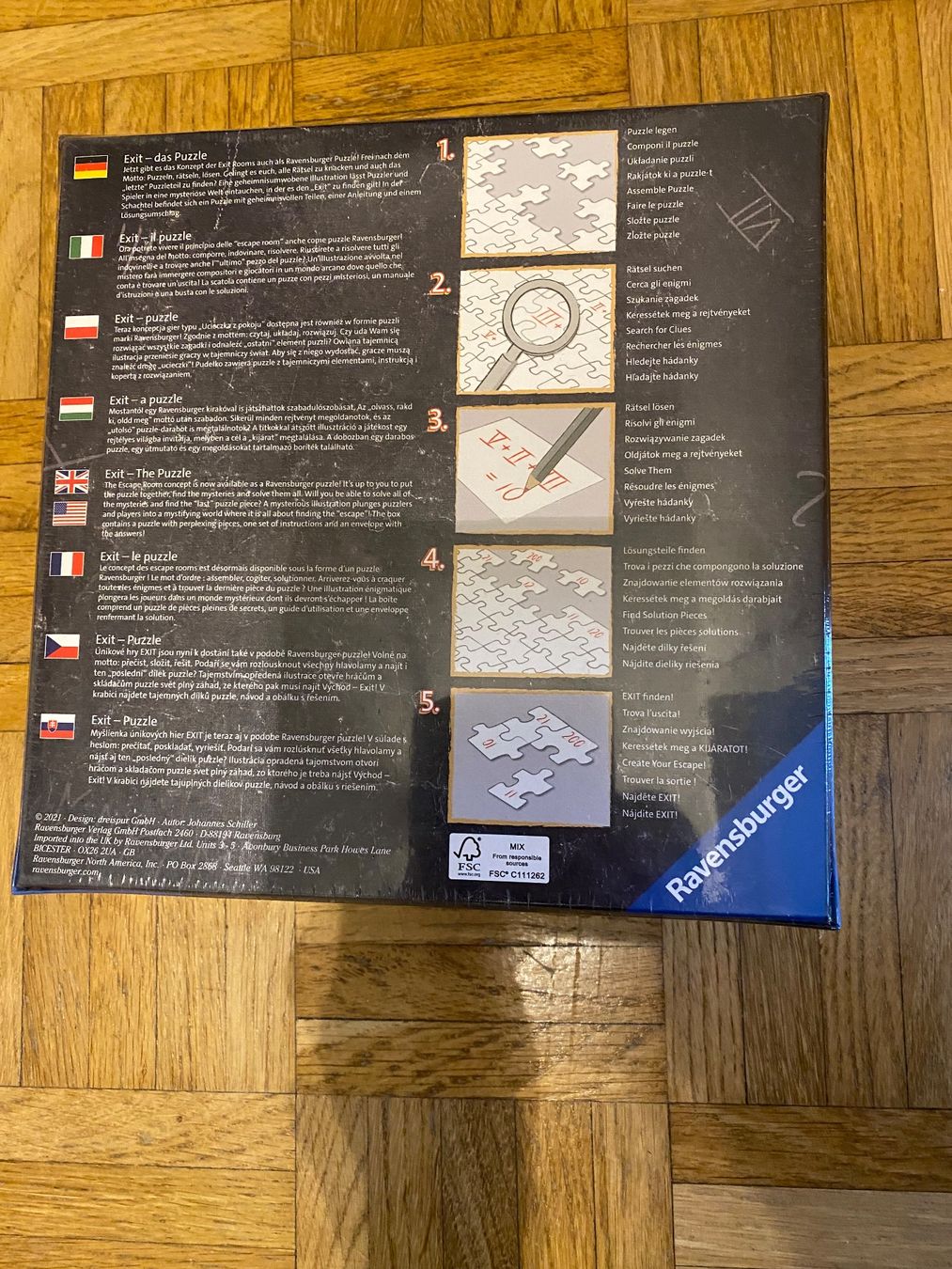 Ravensburger Puzzle: Ravensburger EXIT Puzzle Neu – Nuovo e nell'imballaggio originale da Allschwil venduto da Jana112 3