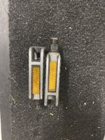 Fahrradpedale aus Aluminium mit Reflektoren, gebrauchter Zus
