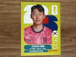 Panini FIFA World Cup 2026 Sticker Heungmin Son KOR 18
