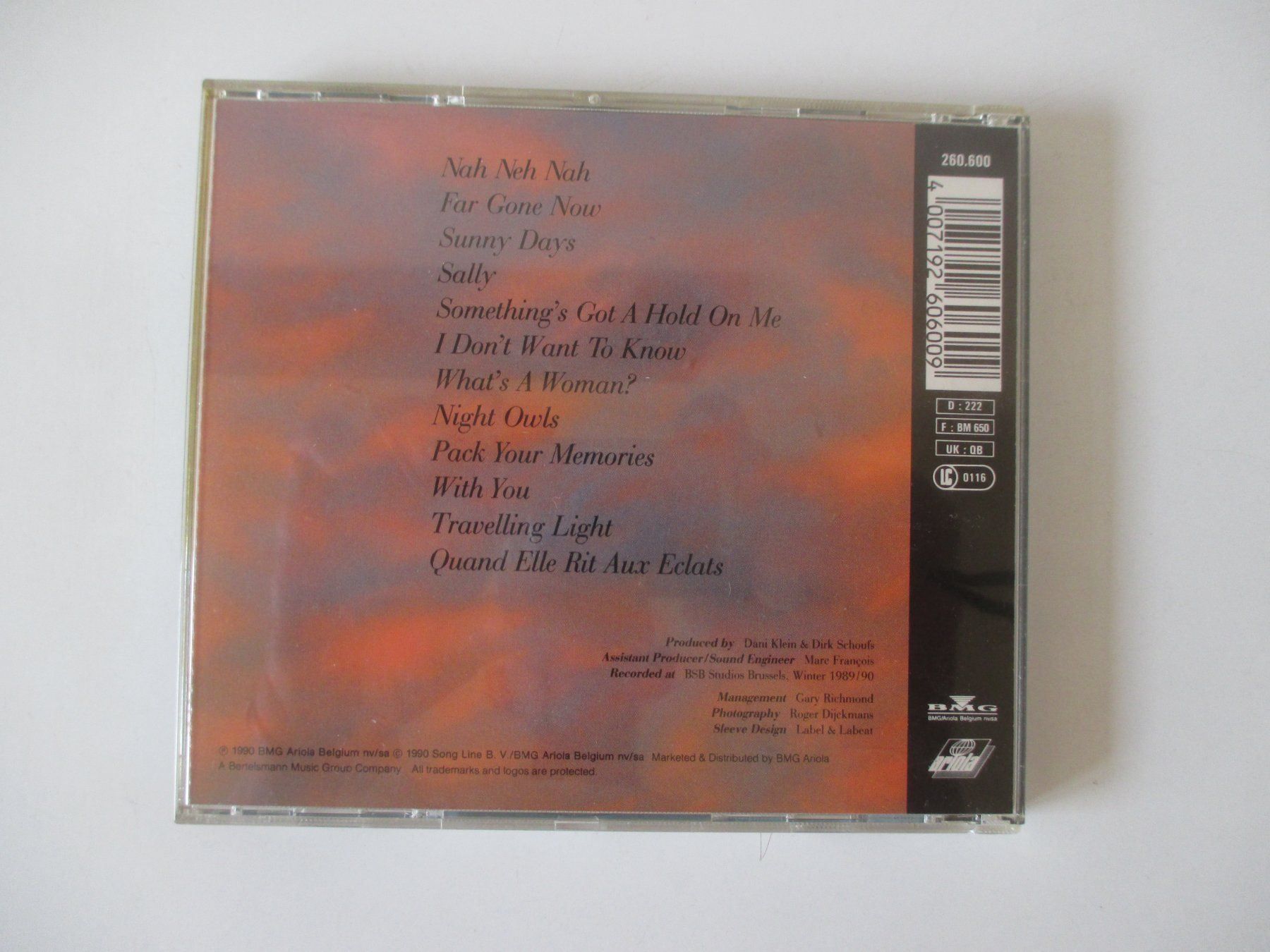 CD: VAYA CON DIOS    "Night Owls"   CD – Usato da Zürich venduto da Daniel517 2