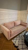 Blush Pink Two-Seater Sofa