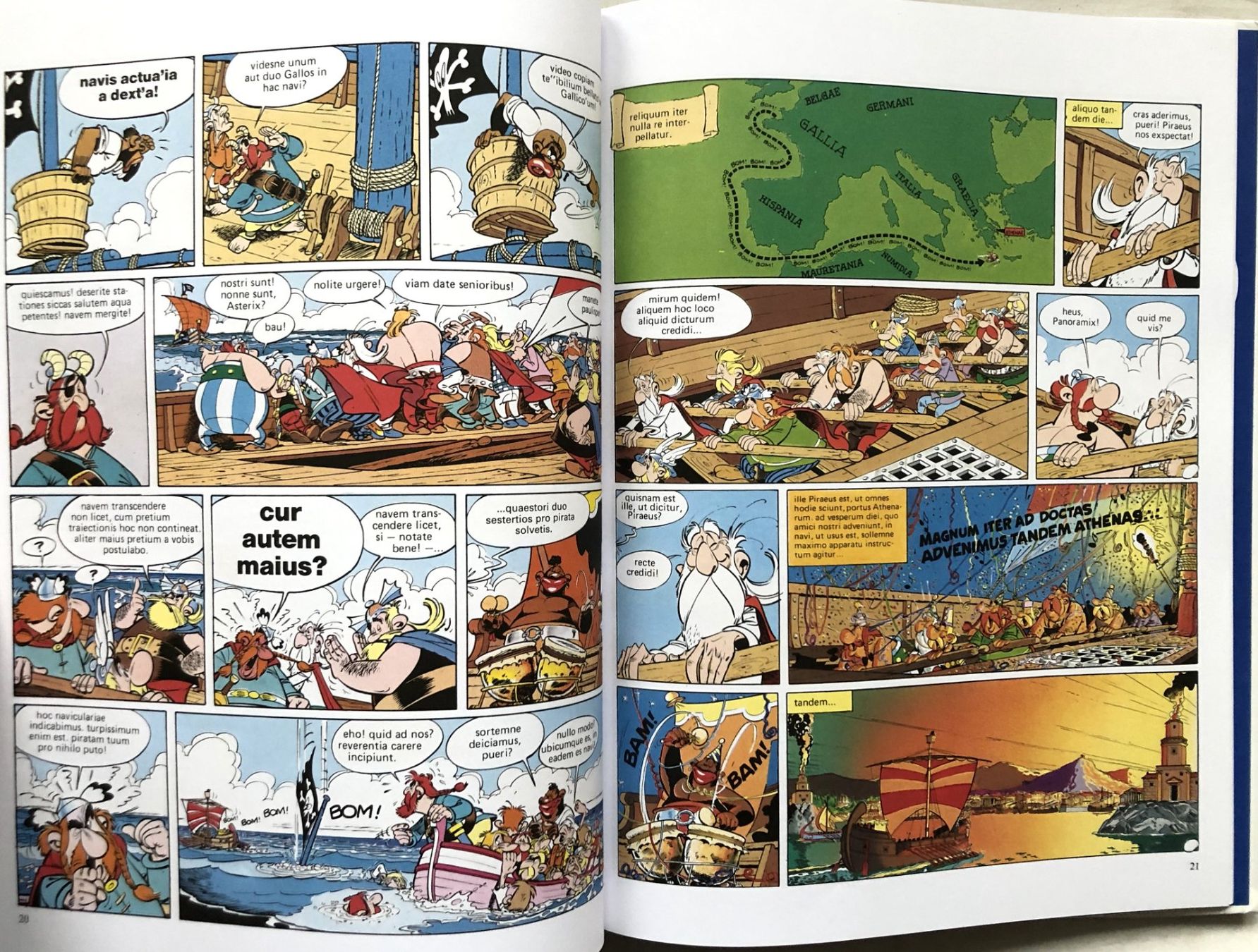Fumetti: ASTERIX - Latein - Band 5 - ASTERIX OLYMPIUS - Hardcover – Usato da Schaffhausen venduto da durruti 4