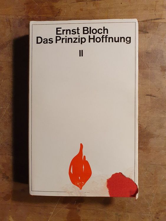 Das Prinzip Hoffnung II Ernst Bloch Kaufen auf Ricardo