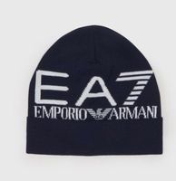 EA7 Emporio Armani Mütze Beanie M blau